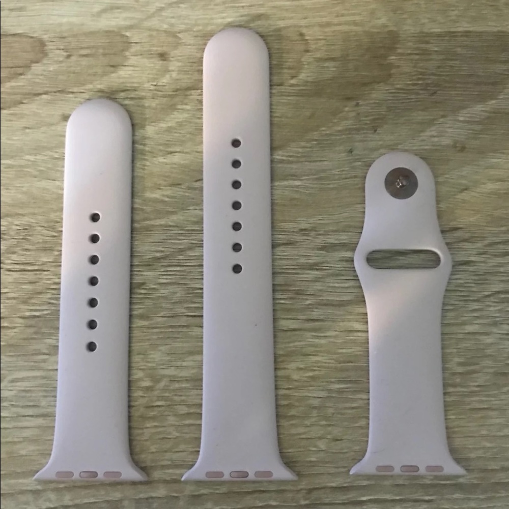 Soft pink 42mm Apple Watch bands